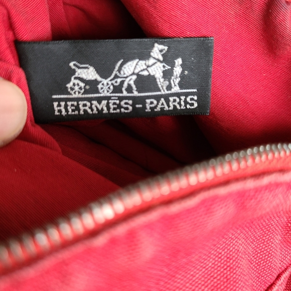 Authentic hermes make up pouch bag - Picture 10 of 15